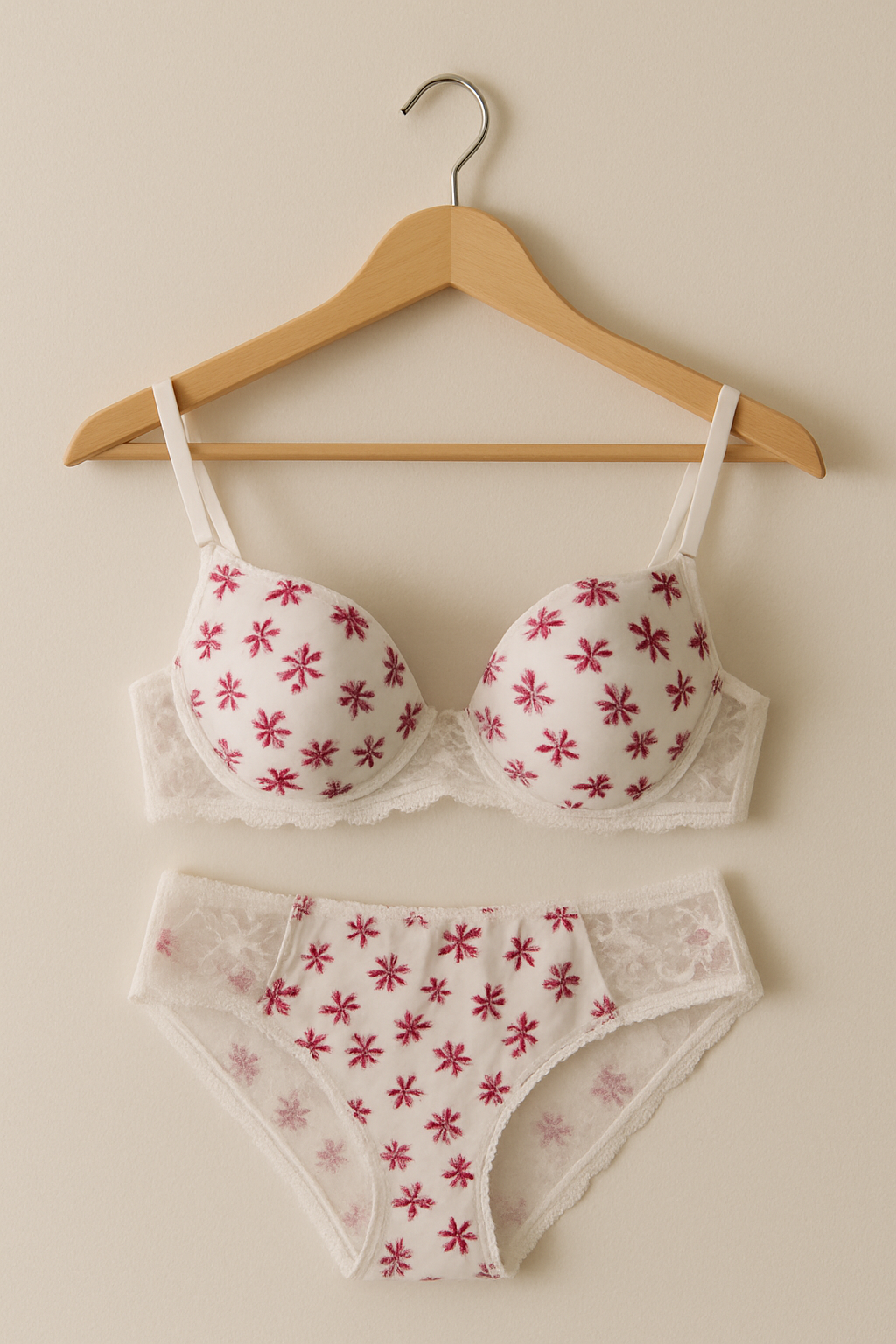 Bold Red Floral Design for Everyday Elegance.