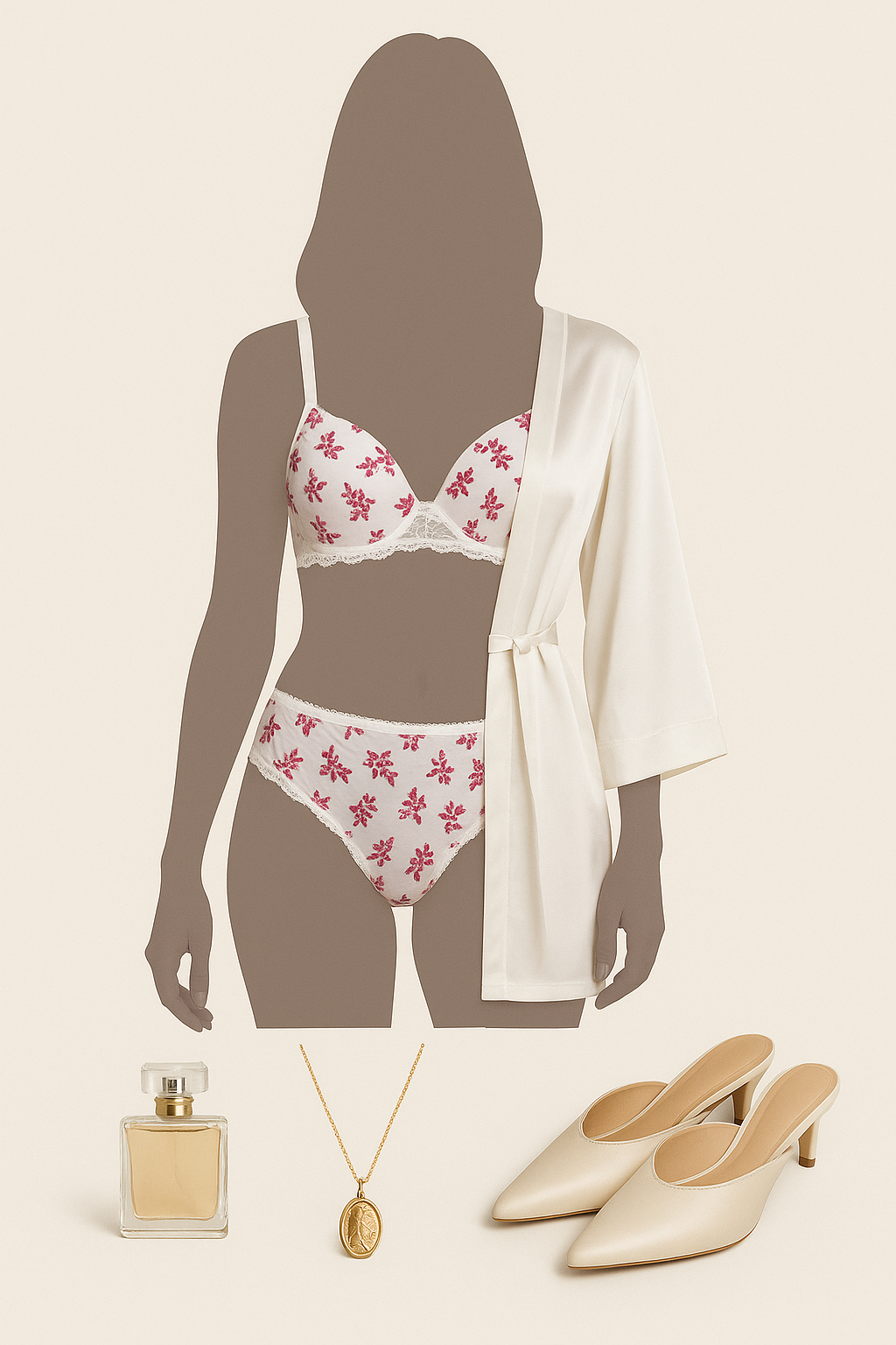 Bold Red Floral Design for Everyday Elegance.